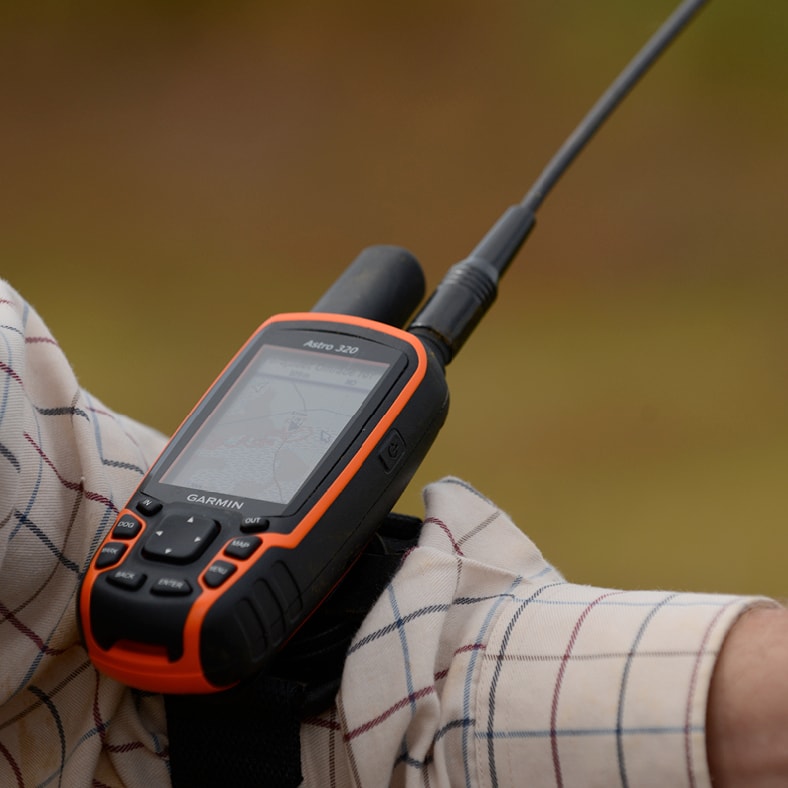 Asio GPS-pidike malleihin Garmin Alpha & Astro 320 -