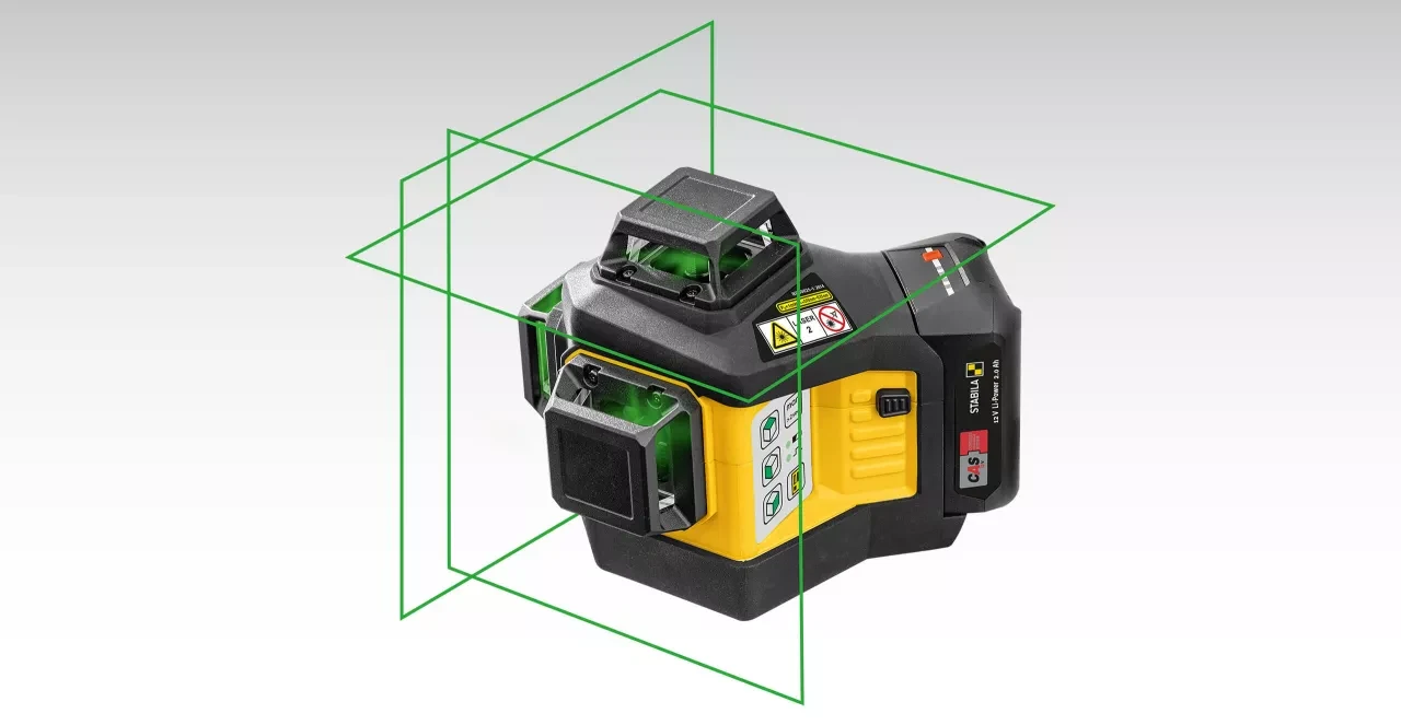 Stabila Laser LAX600G Multi-Line 7-delar