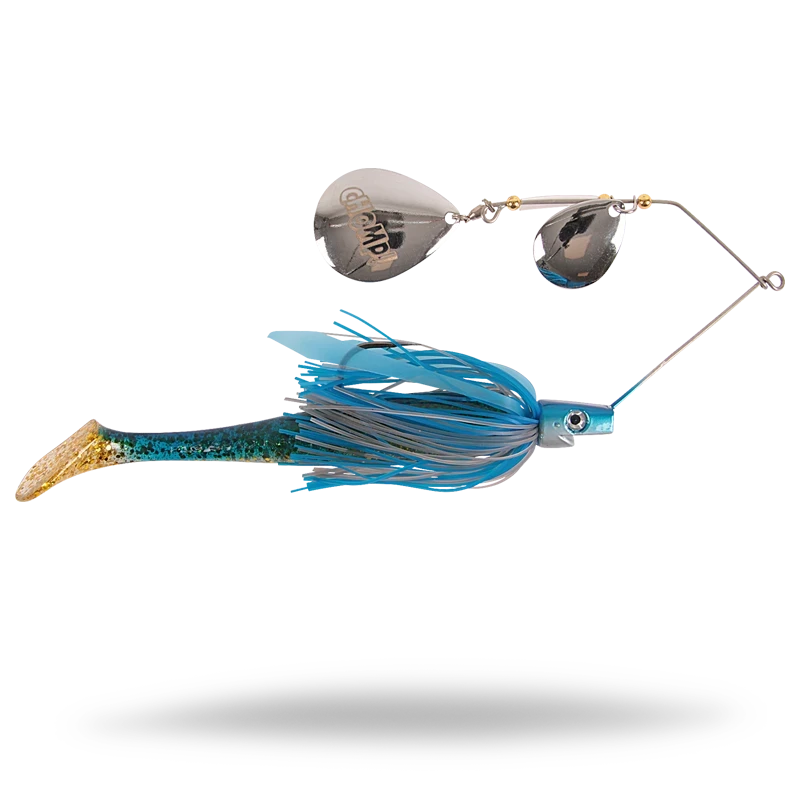 Pig Chopper XL Spinnerbait, 32g - Blue Silver