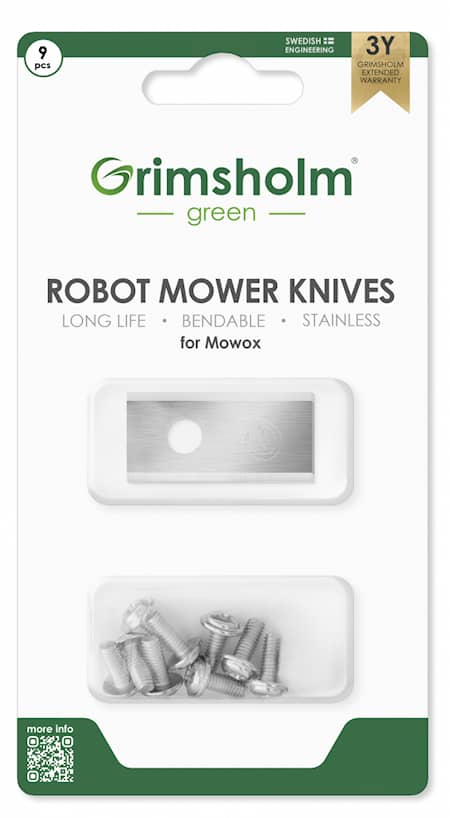 Grimsholm Messer für Mowox 9 Stück
