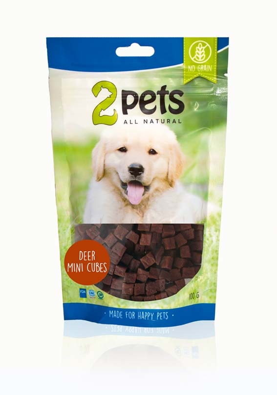 2pets Deer MiniCubes 100g -