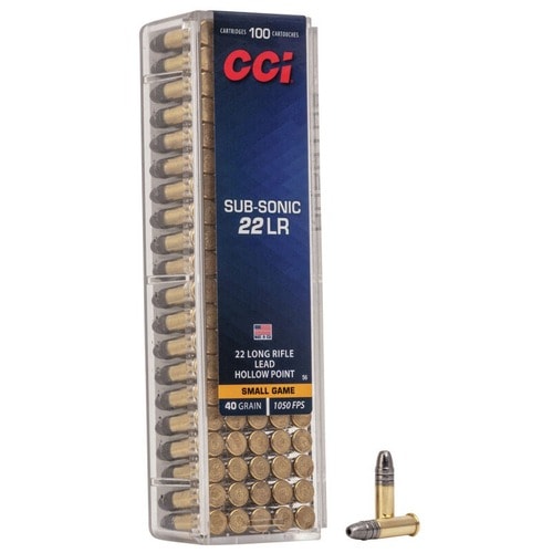 CCI Sub-Sonic 22LR