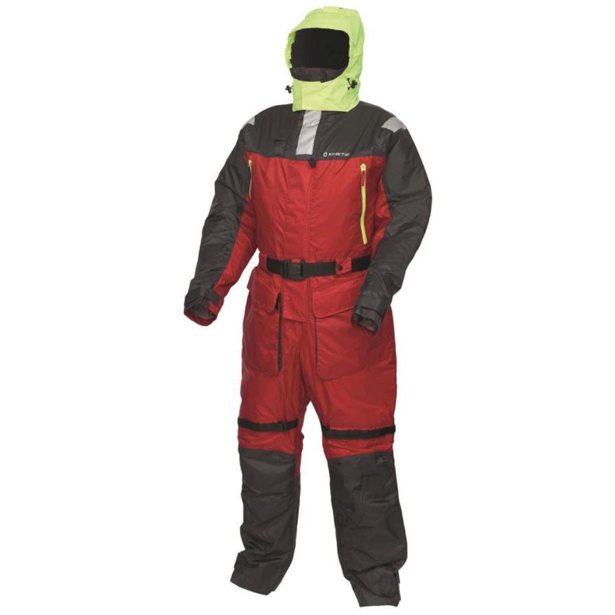 Kinetic Guardian Flotation Suit S Red/Stormy - S -