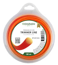 Grimsholm Trimmerfaden Rund Orange 2,4mm 35m