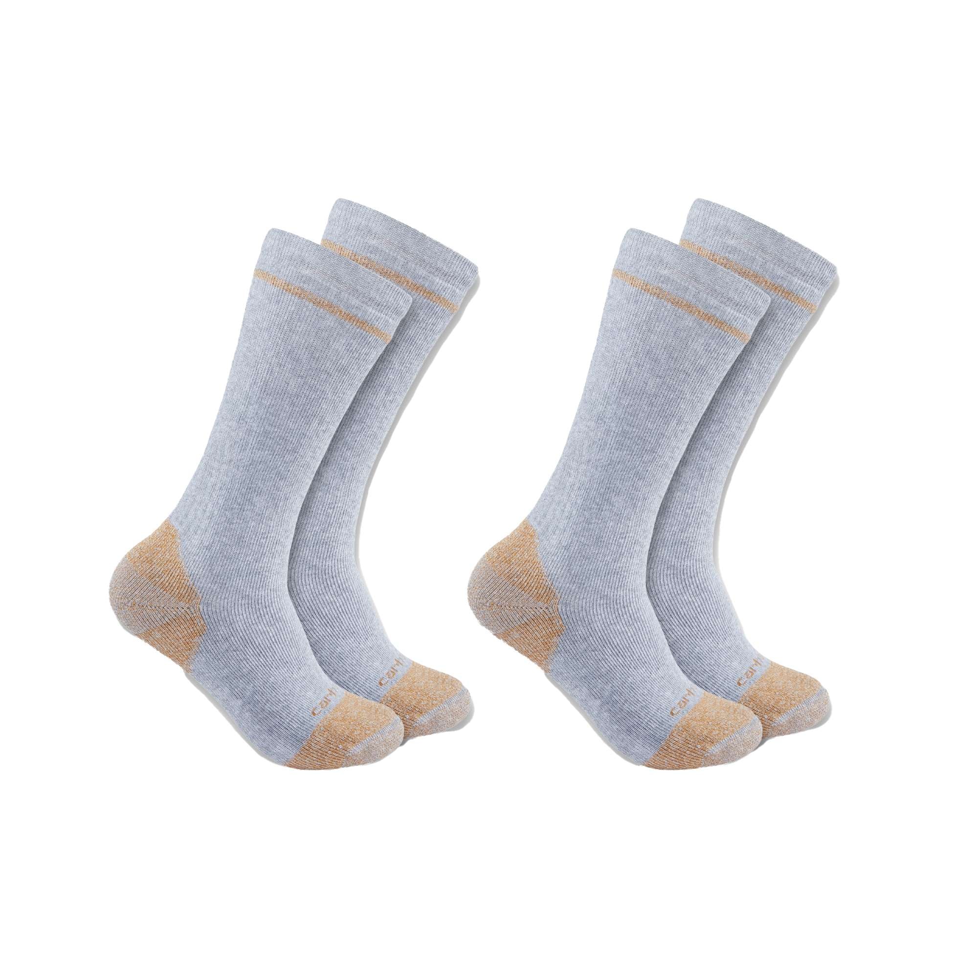 Carhartt Cotton Socks 2-Pack Men Grey L