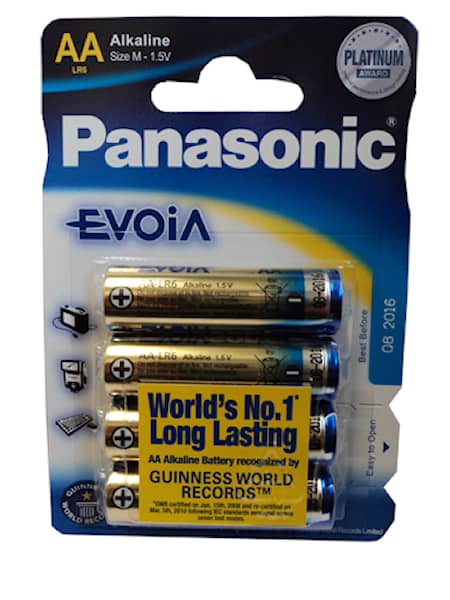 Batteri EVOLTA AA 4-pack