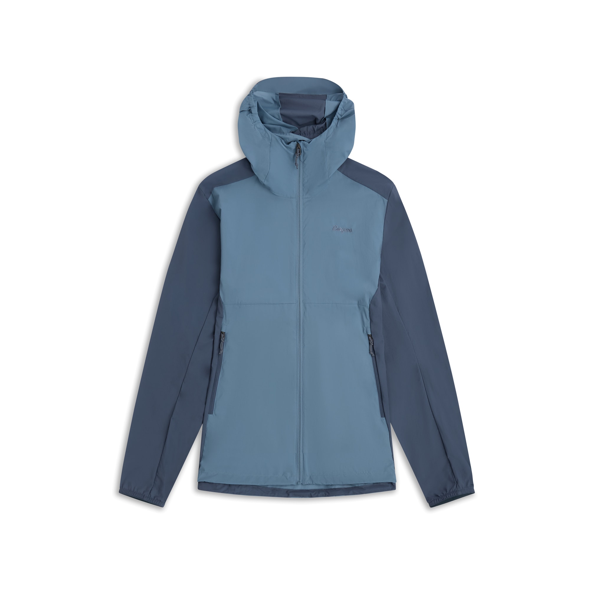 Bergans Rabot Windbreaker Jacka Herr Elemental Blue/Granite Blue