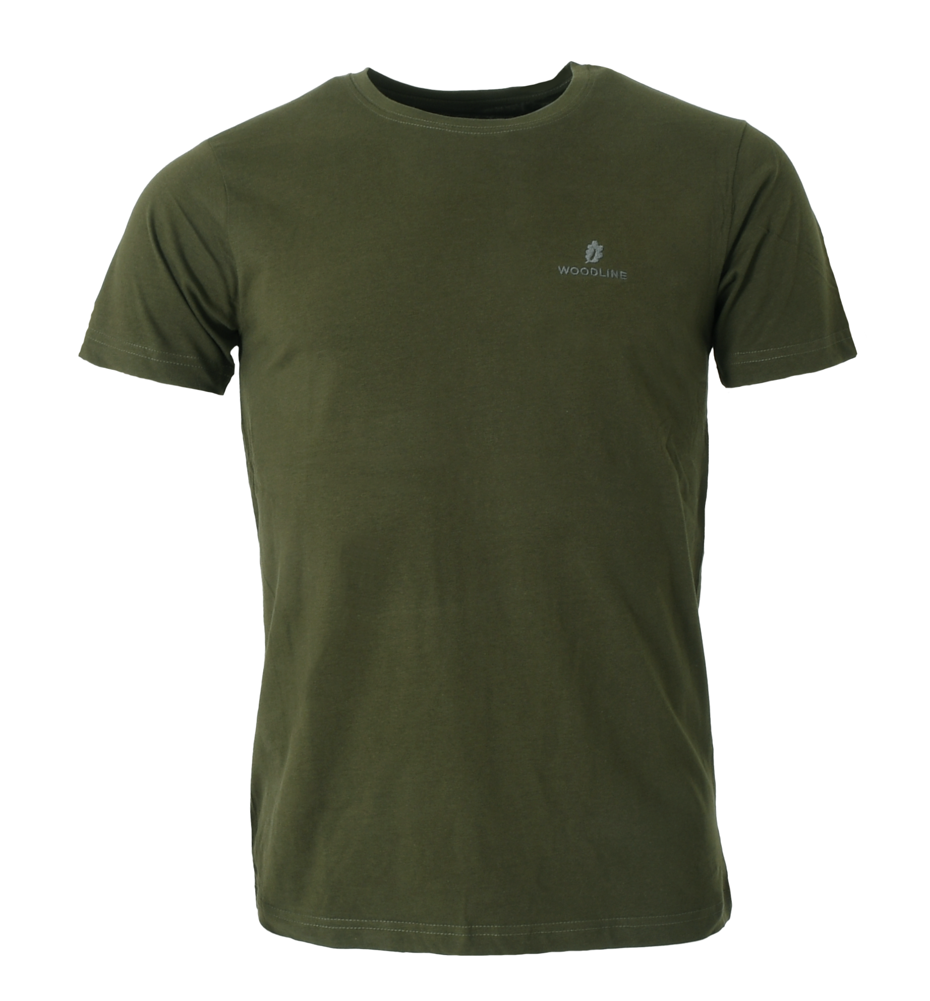 Woodline T-Shirt Grün Herren