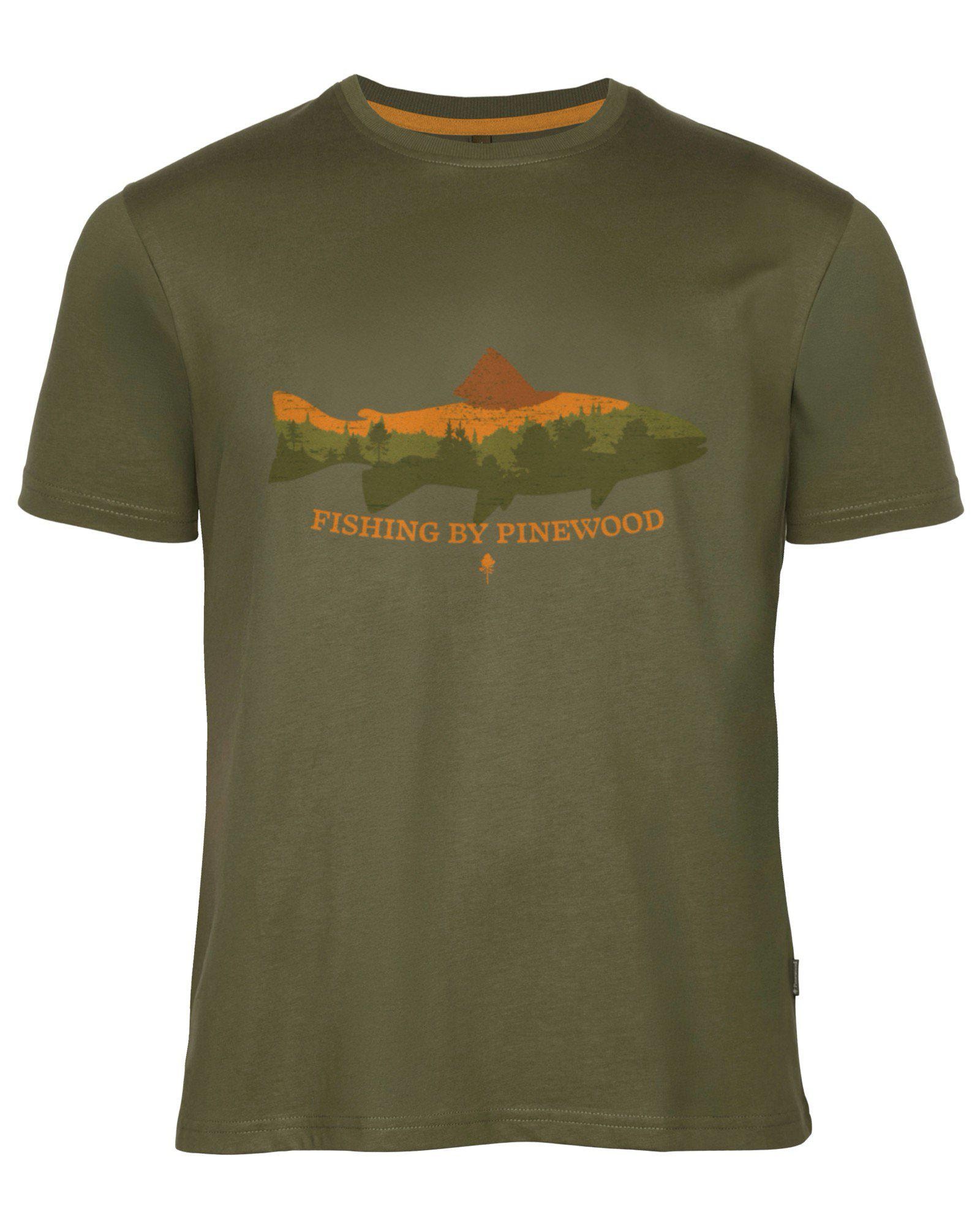 Pinewood Fish T-shirt Herr Green