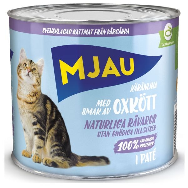 Mjau Kött 635g