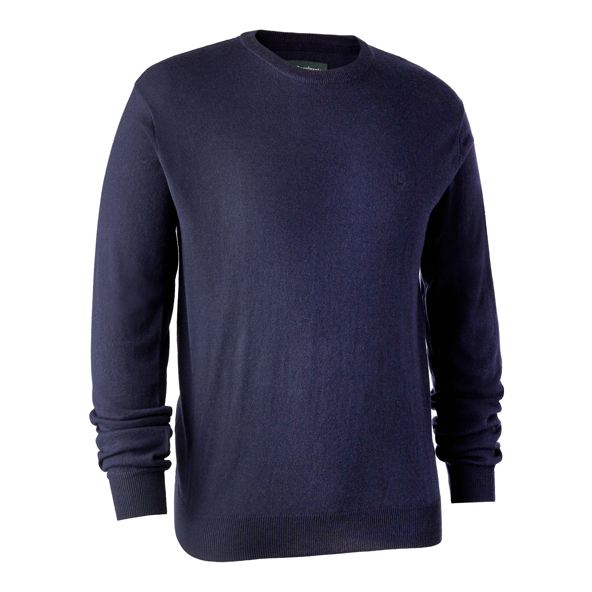 Deerhunter Kingston Stickad Tröja med rund hals Dark Blue Herr S