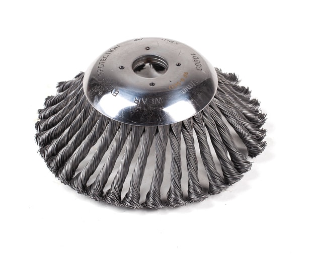 Rundbürste für ausgehöhlte Rodung und Unkrautbekämpfung