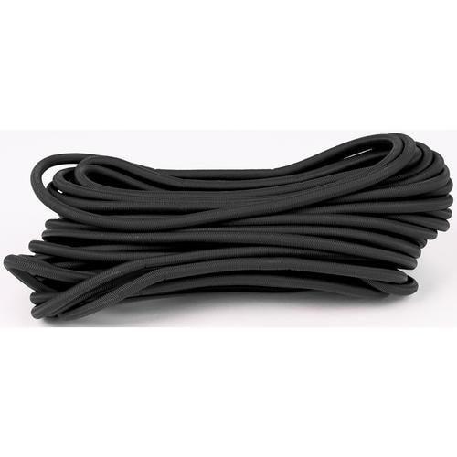 Toptex Gummilina Svart 8mm 10m