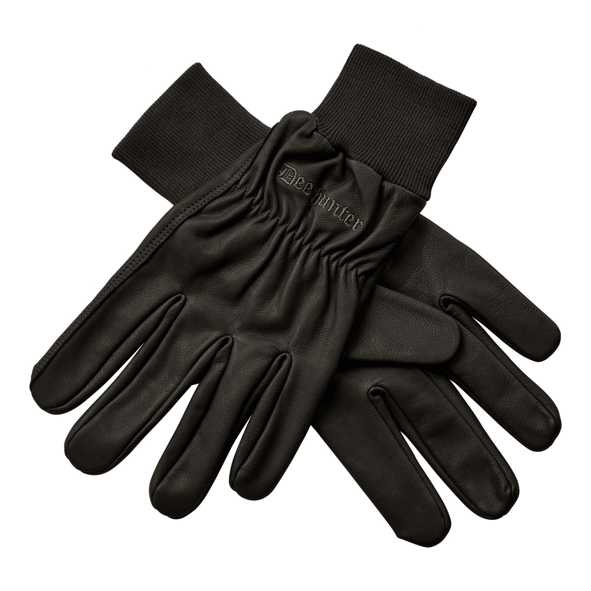 Deerhunter Leather Gloves Wood