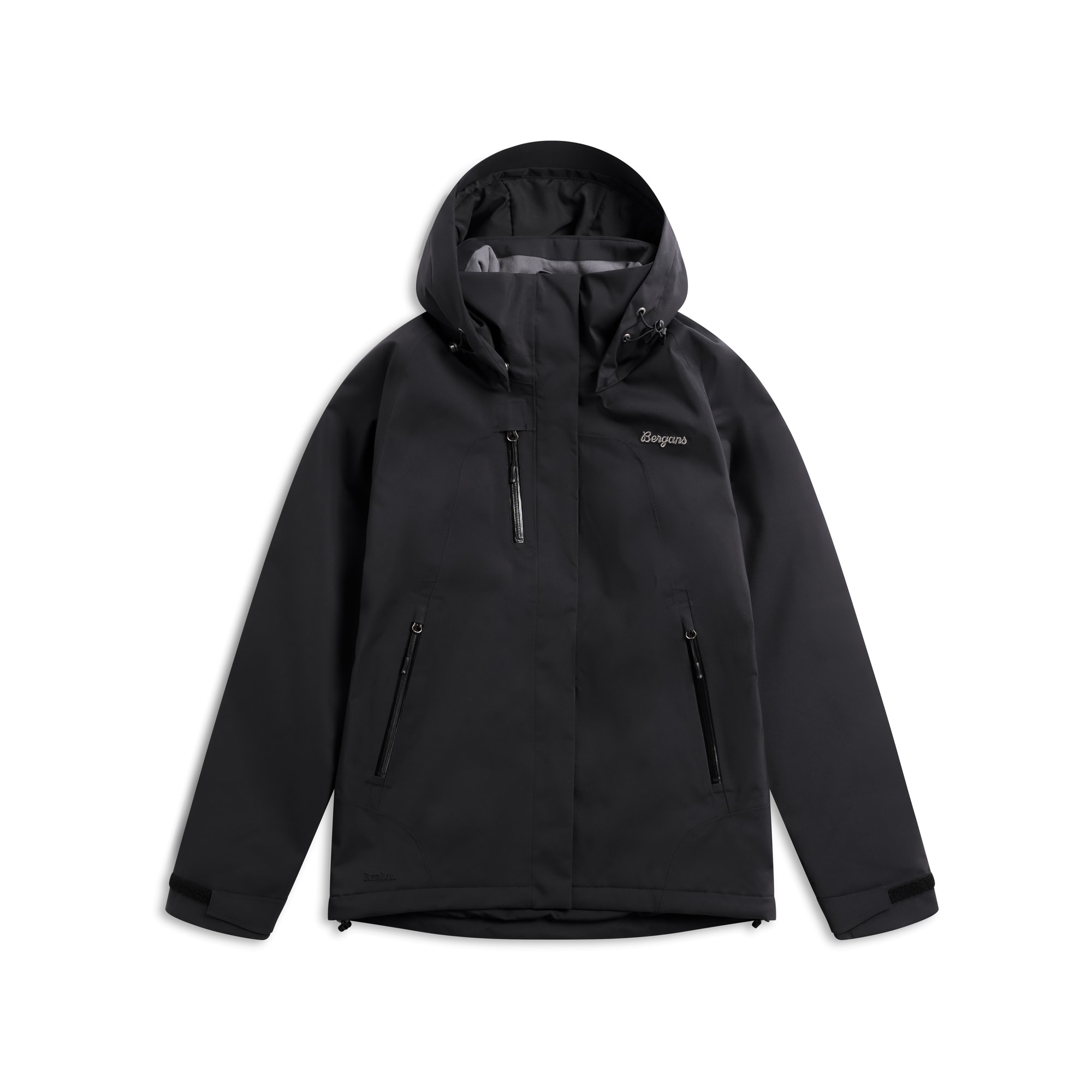Bergans Flya Insulated Jakke Herre Black/Solid Grey