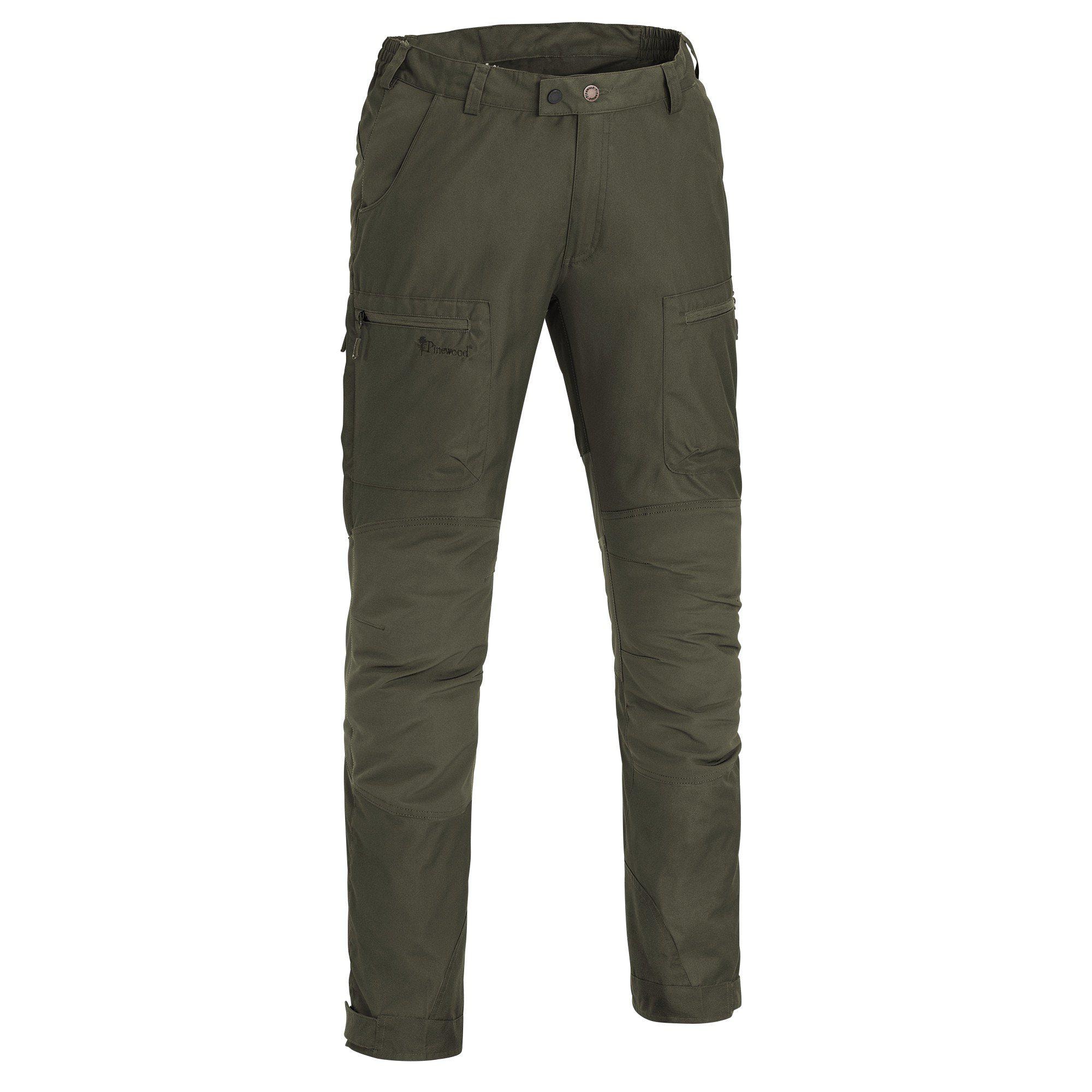 Pinewood Caribou Tc Byxor Herr Dark Olive C52