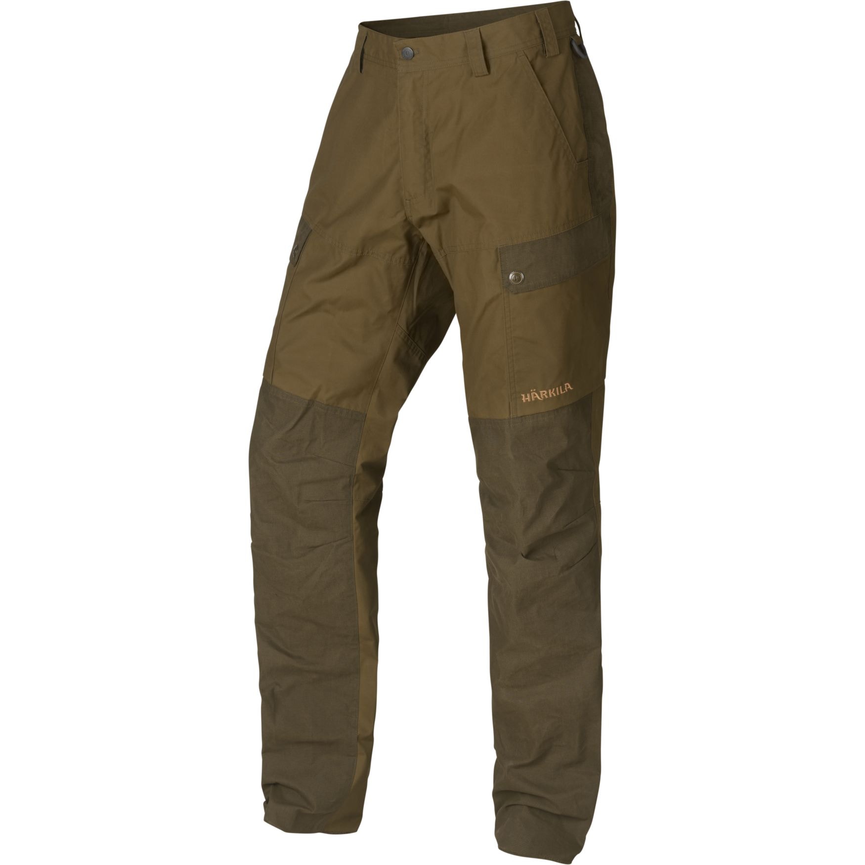 Härkila Asmund byxor Dark olive/Willow green 58