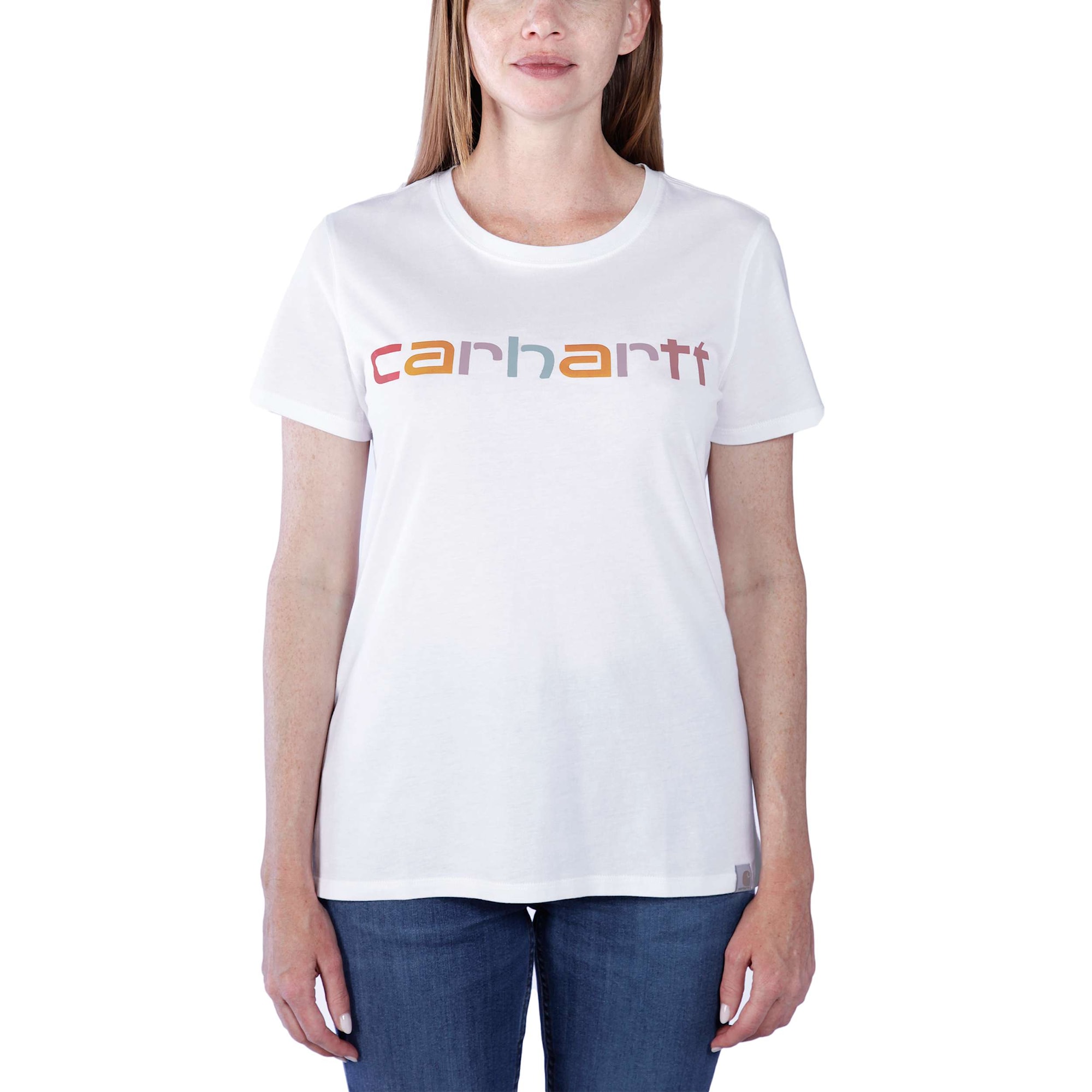 Carhartt Graphic T-Shirt Ladies White XS