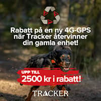 Kreditering Tracker Bark 500 SEK