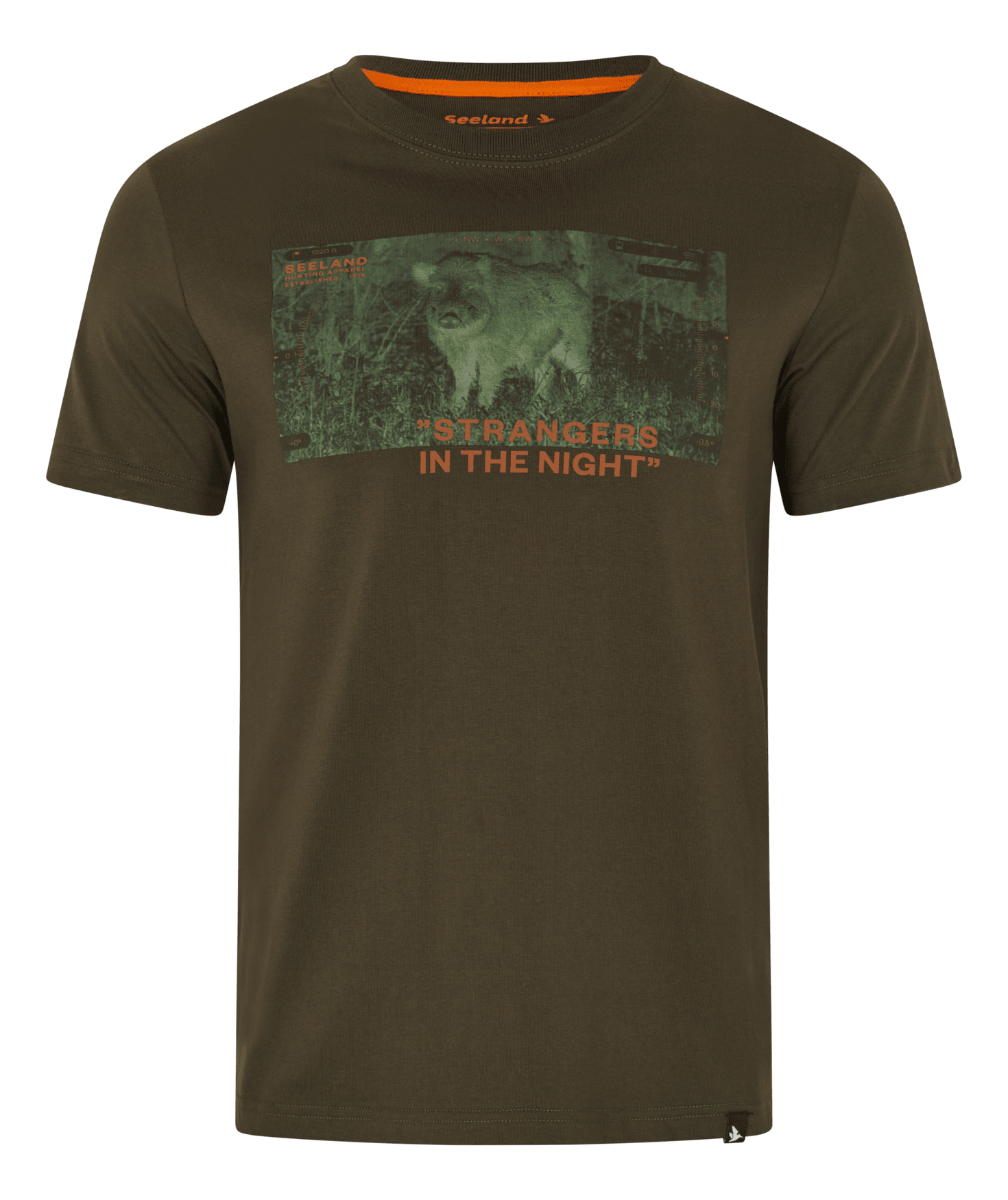 Seeland Nachtsicht-T-Shirt Herr Pine green