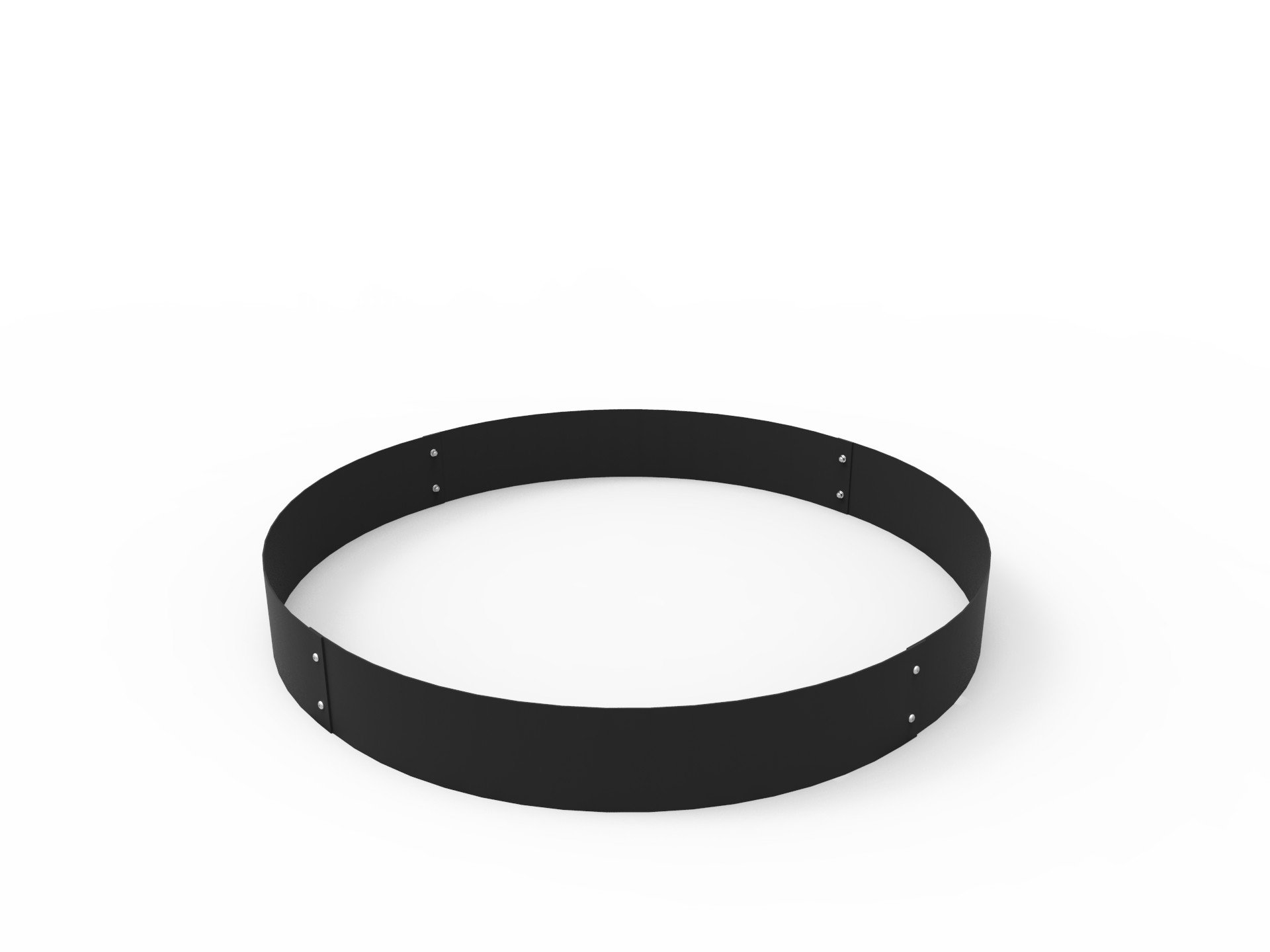 Flexigarden Planteringskant svart 120 mm cirkel 900 mm