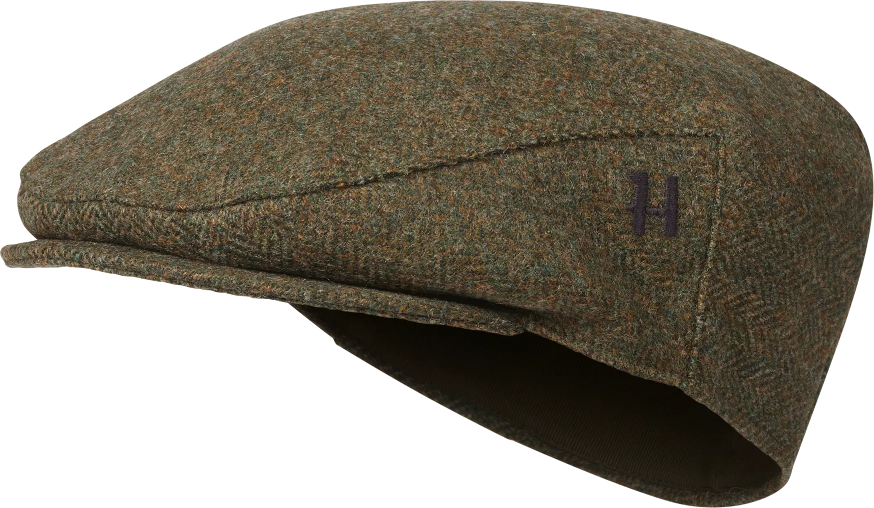 Härkila Kenmore Cl. Flat Cap Mies Forest green/Herringbone