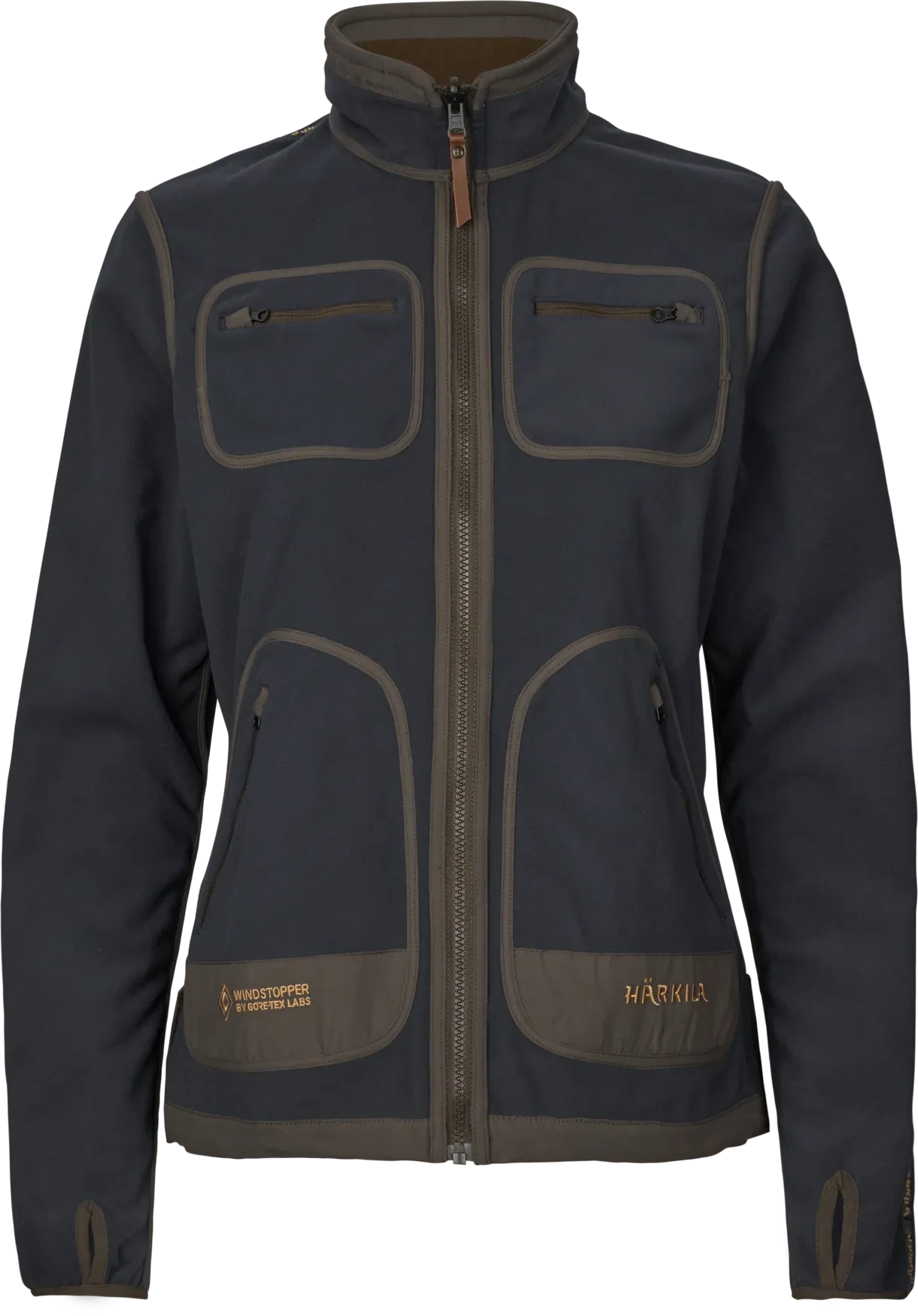 Härkila Kamko Fleece Dame Willow green/Deep well purple