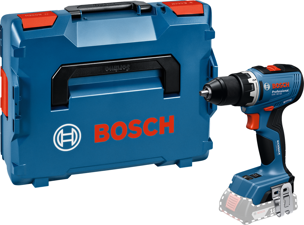 Bosch Skruvdragare GSR 18V-65 L-Boxx