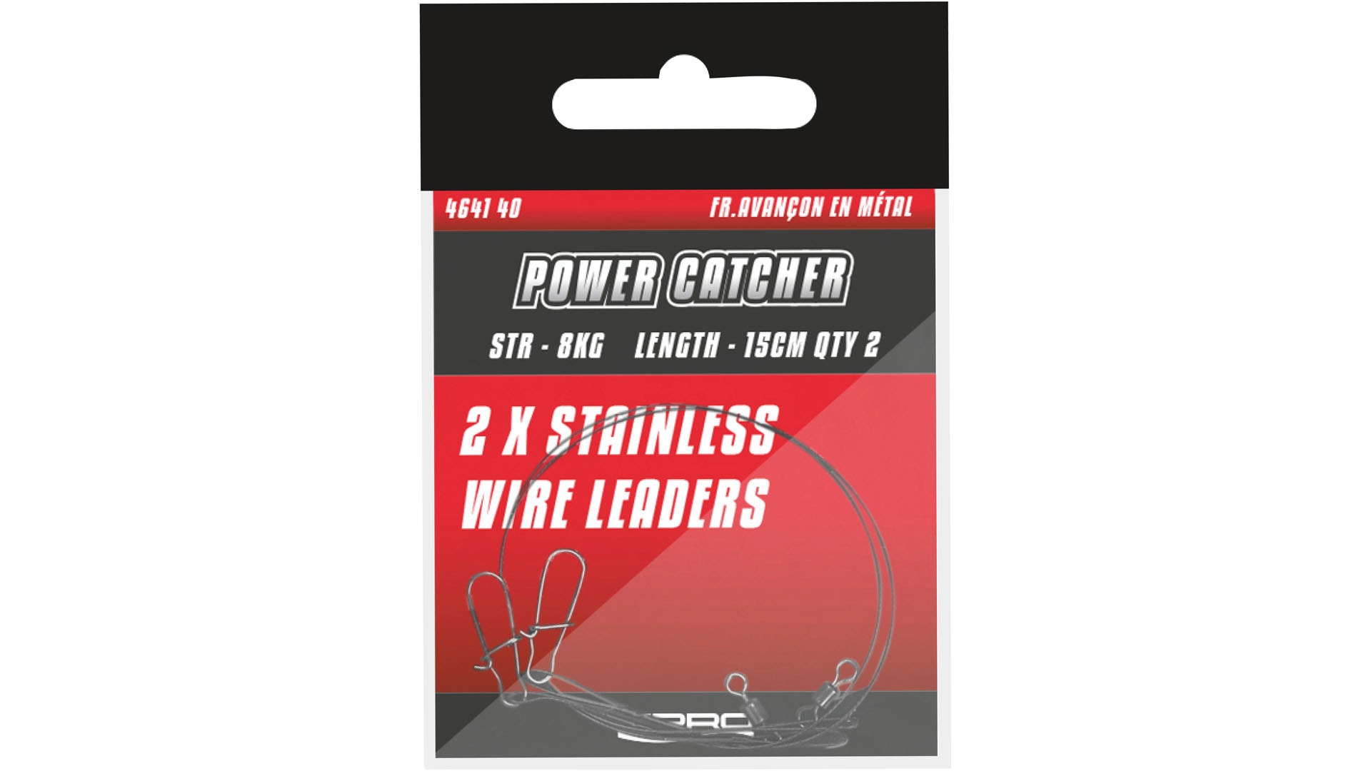 SPRO Power Catcher Wire Leader 40 cm 12 kg 2-pack