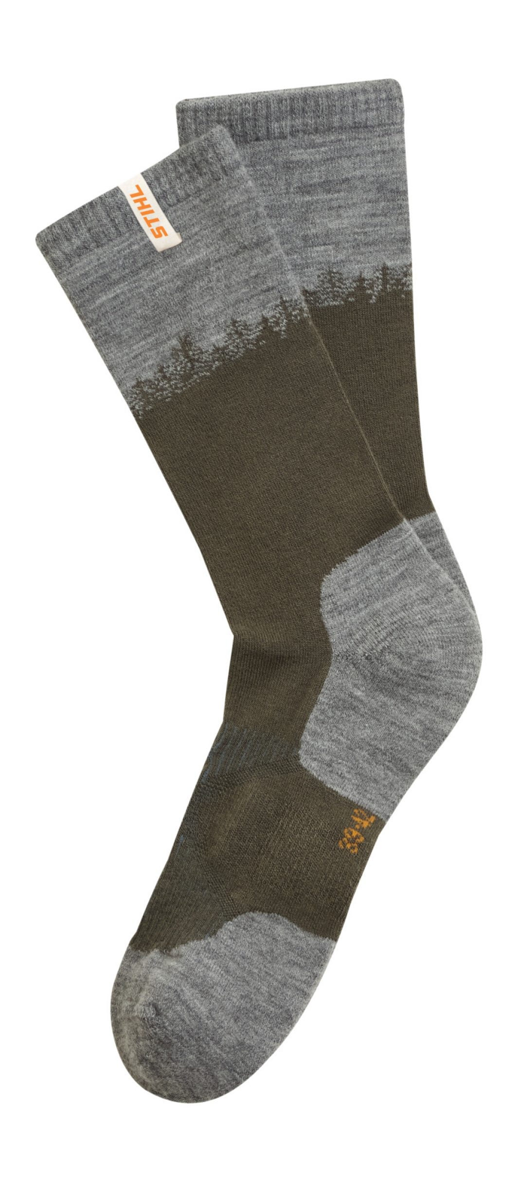 Stihl Socken Fichtengrün/Grau
