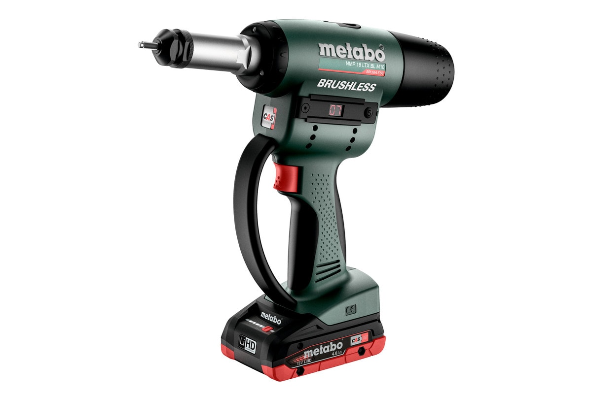 Metabo Niittipistooli NMP 18 LTX BL M10 2 x 4,0 LiHD