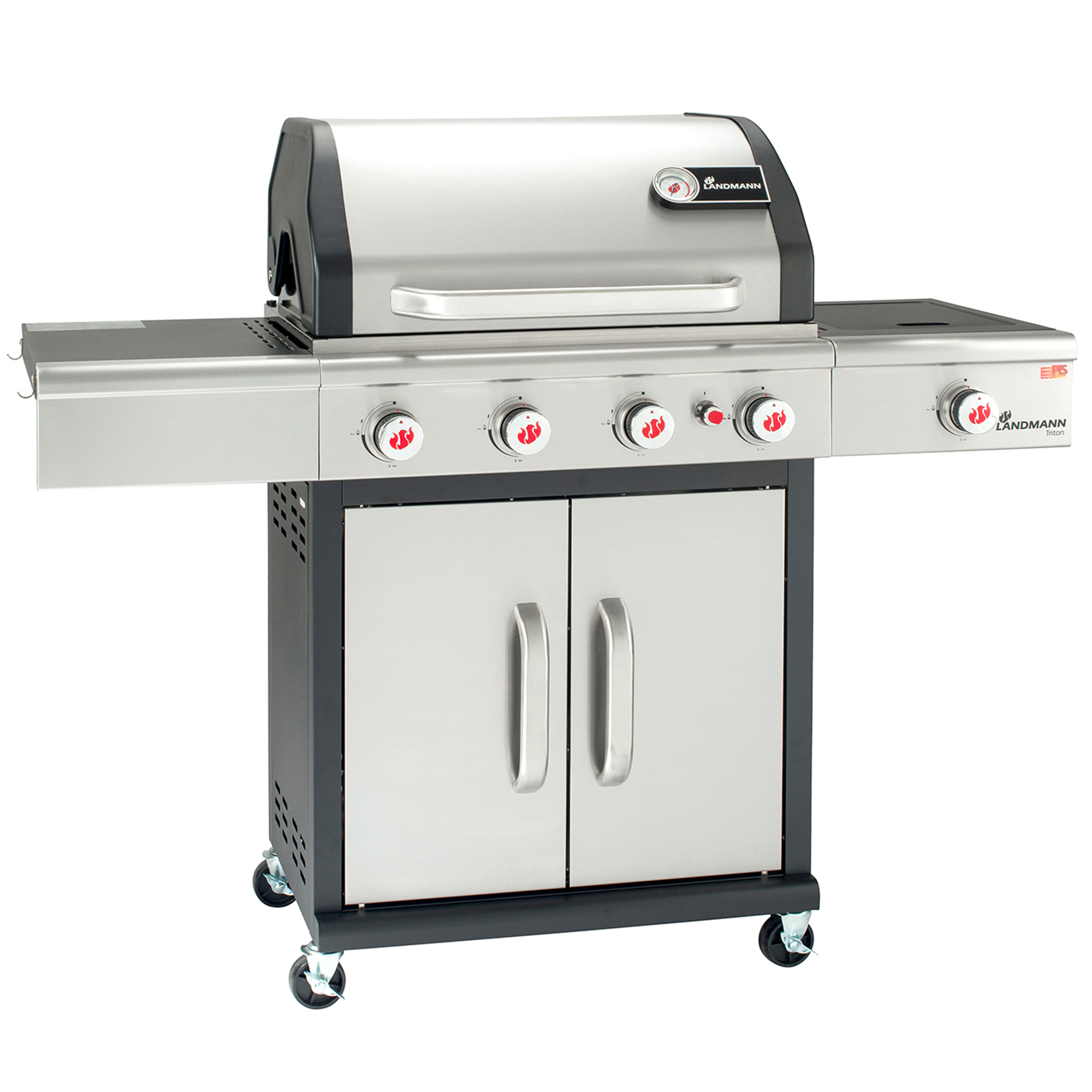 Gasolgrill Landmann Triton cooK PTS 4.1 Stainless Steel - Gasolgrill ...