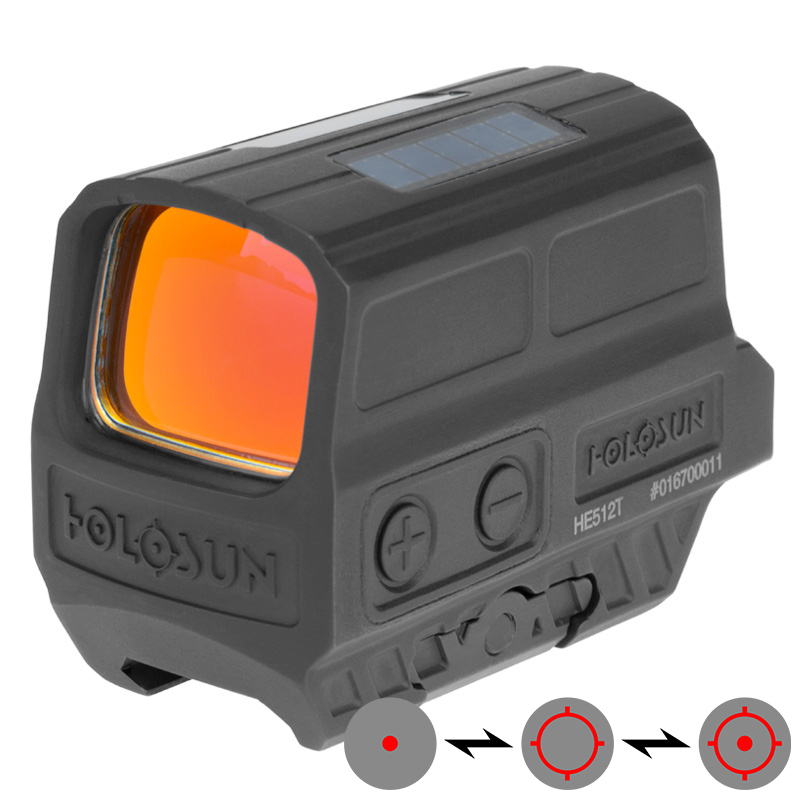 HOLOSUN HE512T RD, Circle Dot/Solar/Titanium