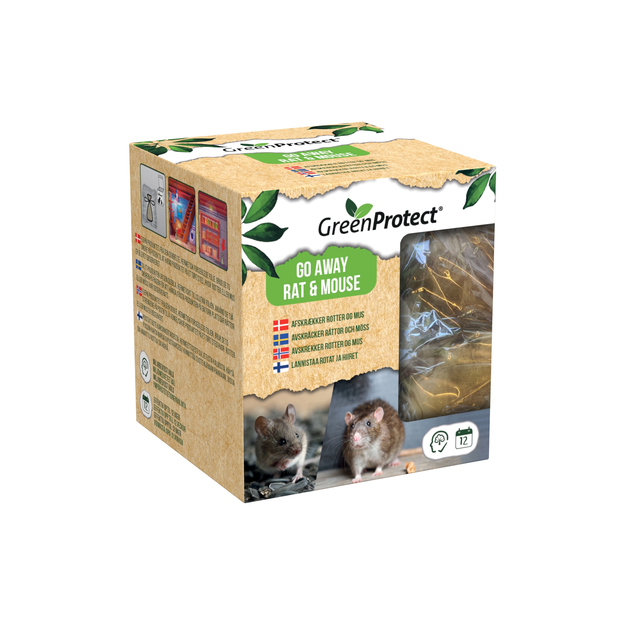 Green Protect Go Away Mus & Rotte
