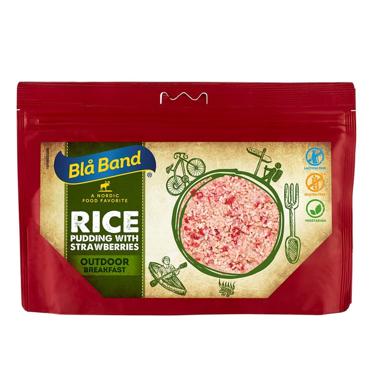 Blå Band Risengrød med jordbær