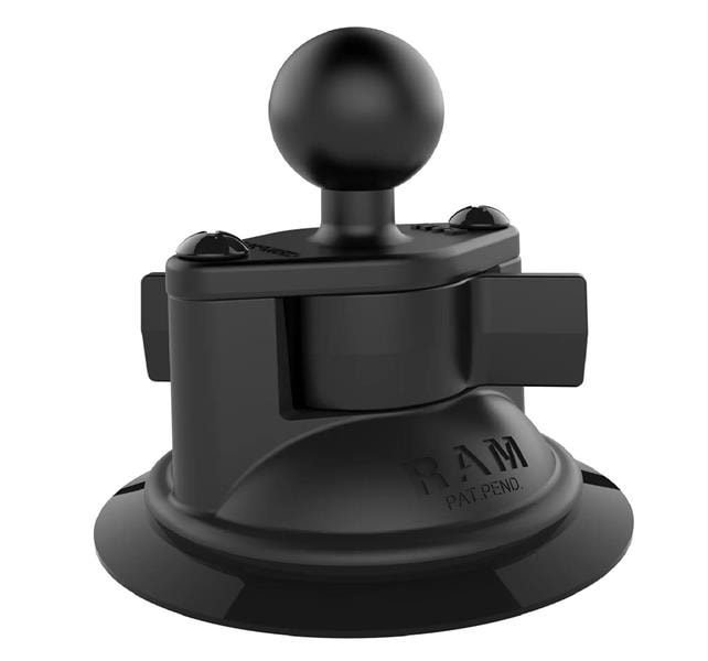 RAM® Twist-Lock™ Suction Cup Base with Ball Imukuppikiinnike