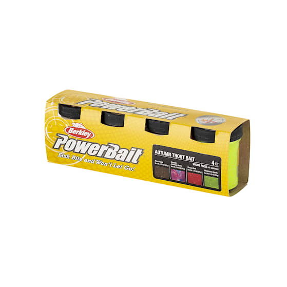 Berkley Wobbler Powerbait Trout Bait Value Pack Autumn 4-pack