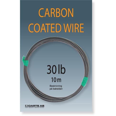 Darts Carbon Coated Wire 60 lb 10 m
