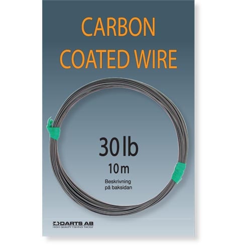 REA/Black Friday Darts Carbon Coated Wire 60 lb 10 m