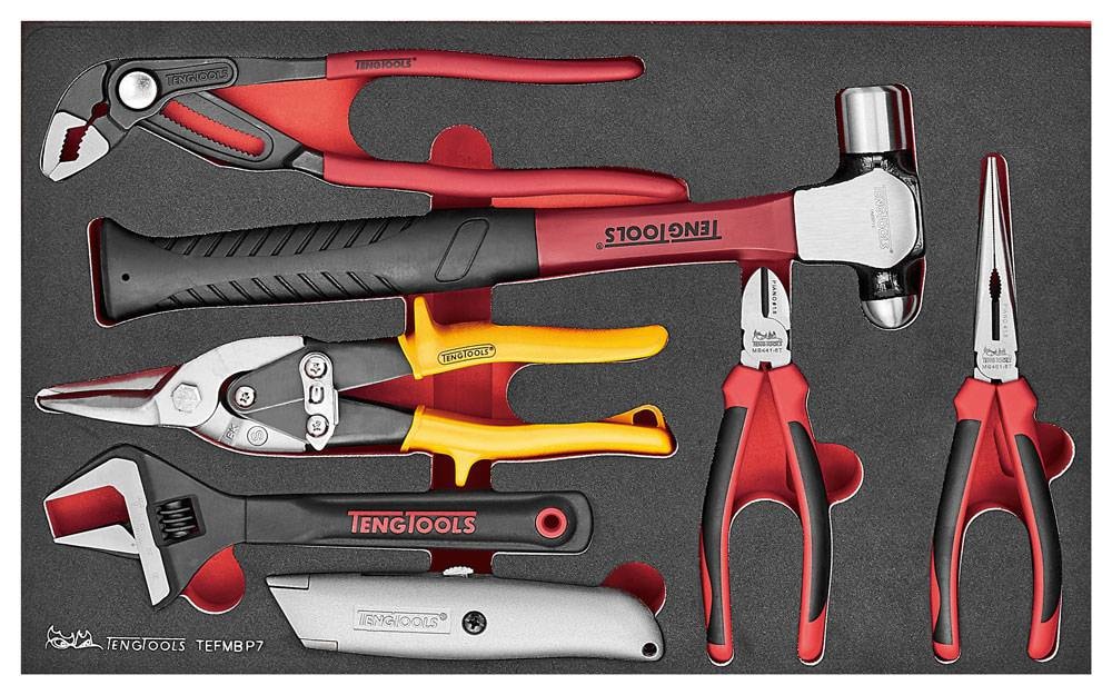 Teng Tools Verktygssats TEFMBP7 EVA 7 delar