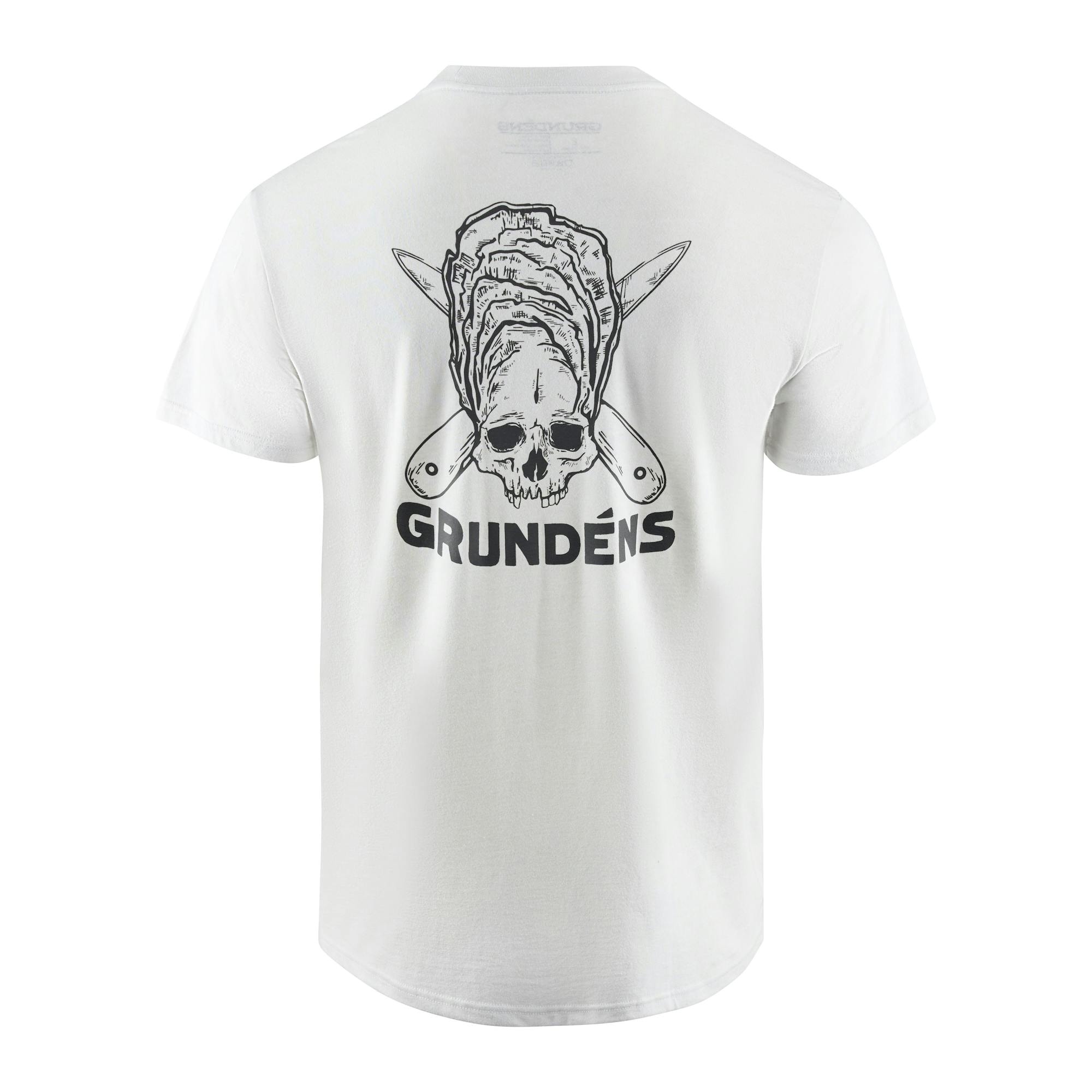 Grundens Zero Shucks Kortärmad T-Shirt Oyster