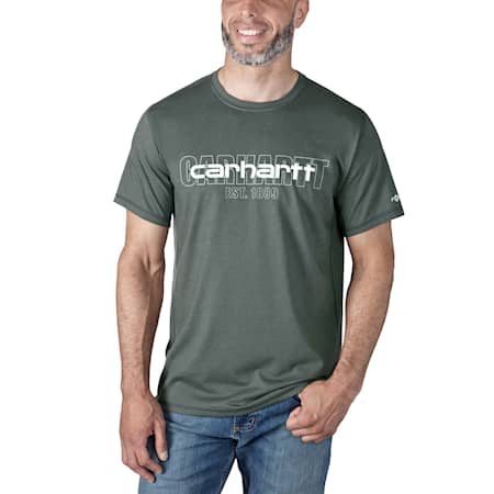 Carhartt Force Graphic T-shirt Herr Carbon Heather