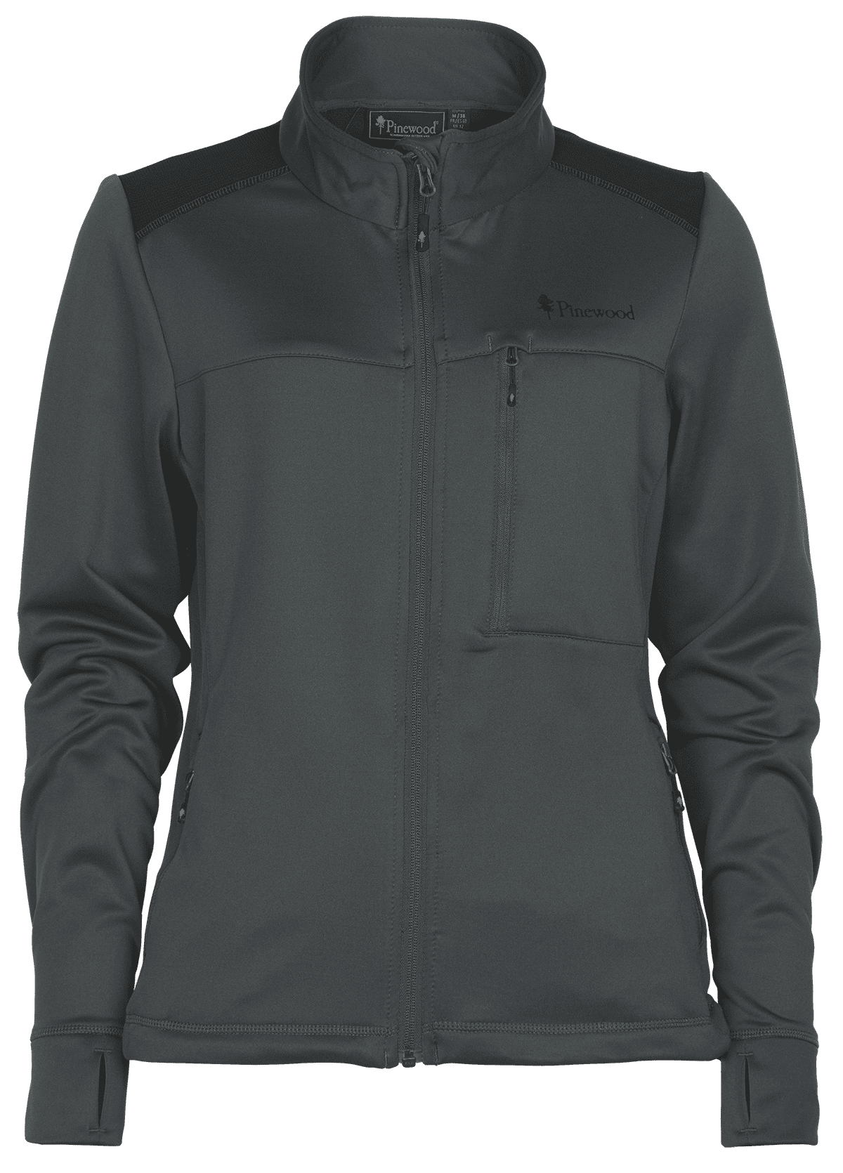 Pinewood Abisko Power Fleecejacka Dam Urban Grey