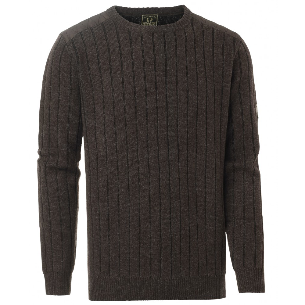 Chevalier Fjord Plated RN Sweater Brown