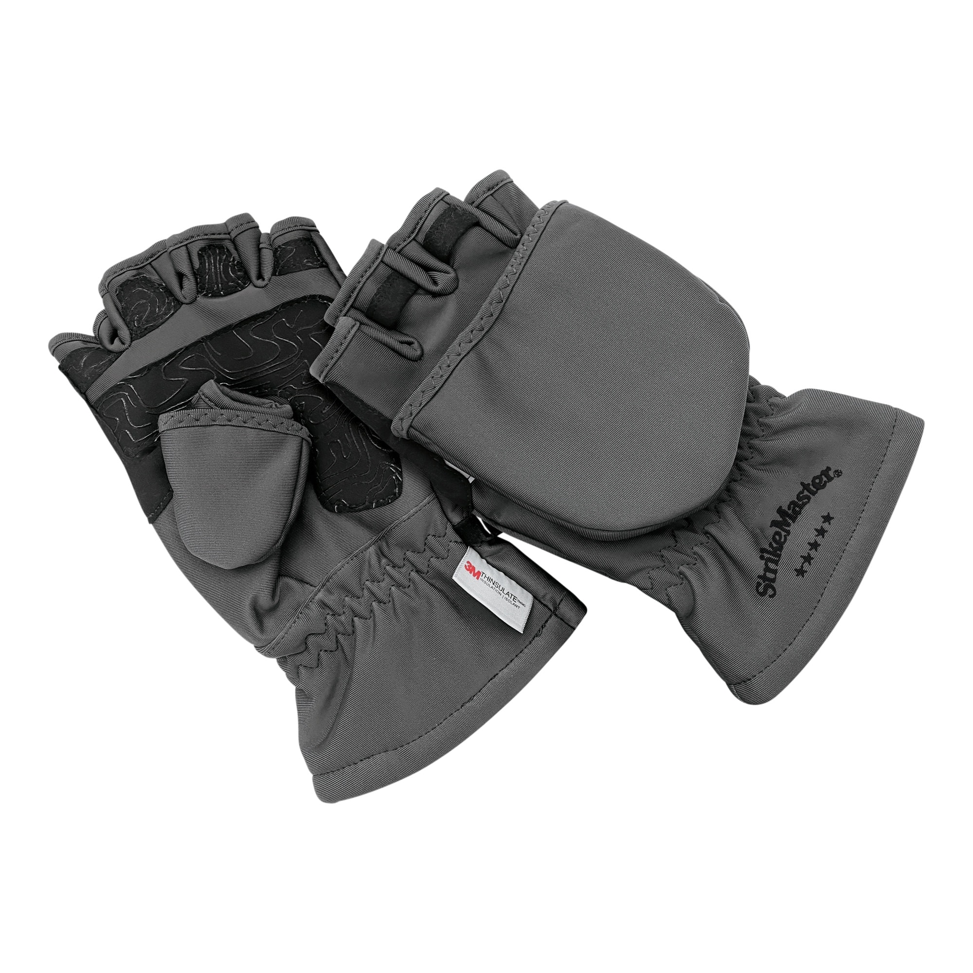 STRIKEMASTER Five-Finger-Flip Mittens M -