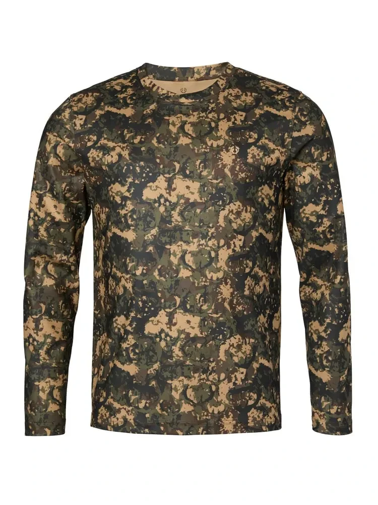 Chevalier Stalker Technical Långärmad T-shirt Herr Antler Camouflage