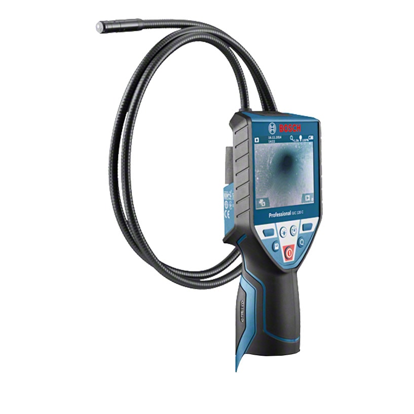 Bosch Inspektionskamera GIC 120 C mit 4 Batterien (AA) & Batterieadapter