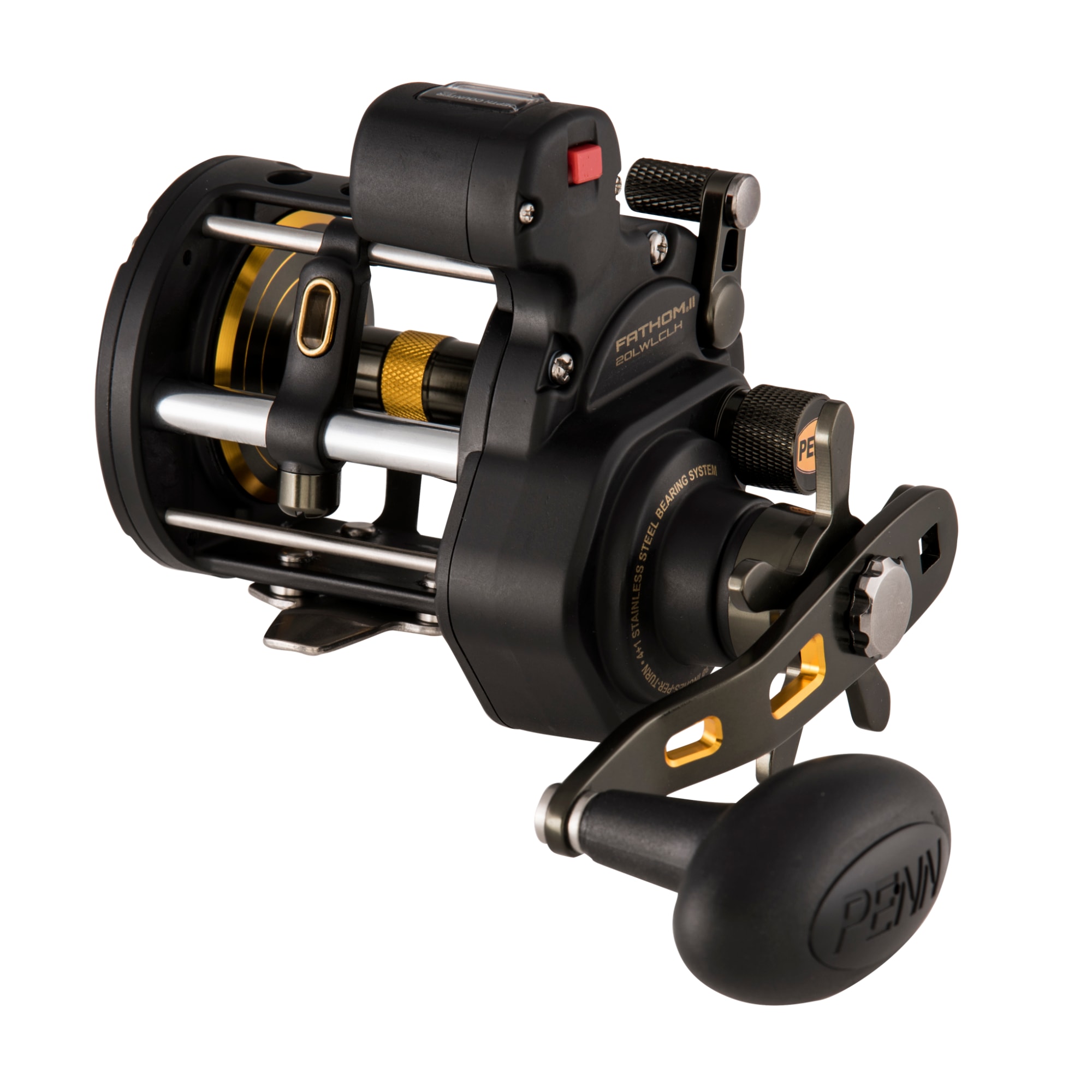 Penn Fathom II 20 LH Level Wind LC Multirulle -