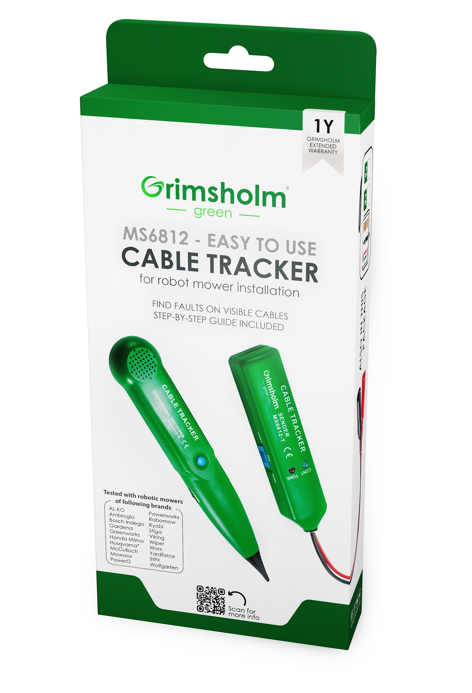 Grimsholm Testutrustning för kabelbrott MS6812-R