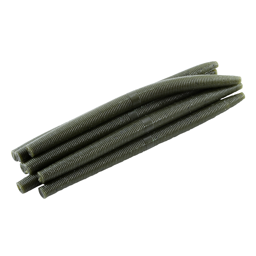 3D Armor Tube 14Cm 10G Sinking Green Pumpkin 8Pcs